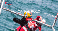 Desktop Screenshot of canoepolo.org.uk